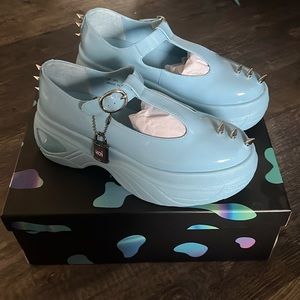 Blue Koi footwear x Poppy